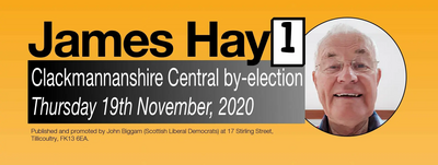 Jim Hay Clacks East 19th November