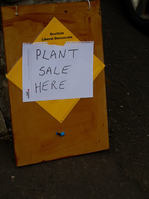 Stirling and Clacks Scottish Liberal Democrats Plant Sale