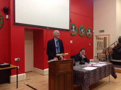Image courtesy of Stirling and Clacks Scottish Liberal Democrats Robert Brown speaks at our AGM